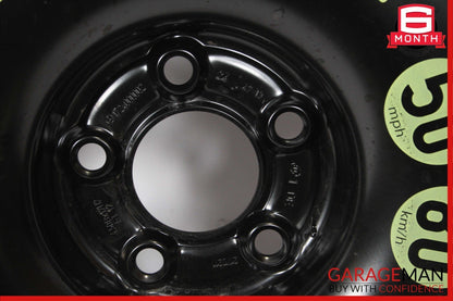 12-20 Mercedes R172 SLK350 Emergency Spare Tire Wheel Donut Space Saver 4.5Bx17
