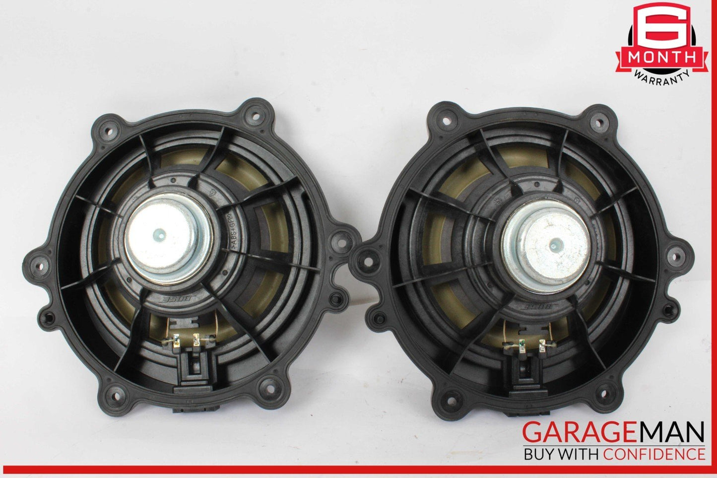 11-18 Porsche Cayenne 958 Rear Left & Right Door Audio Sound Speakers Set OEM