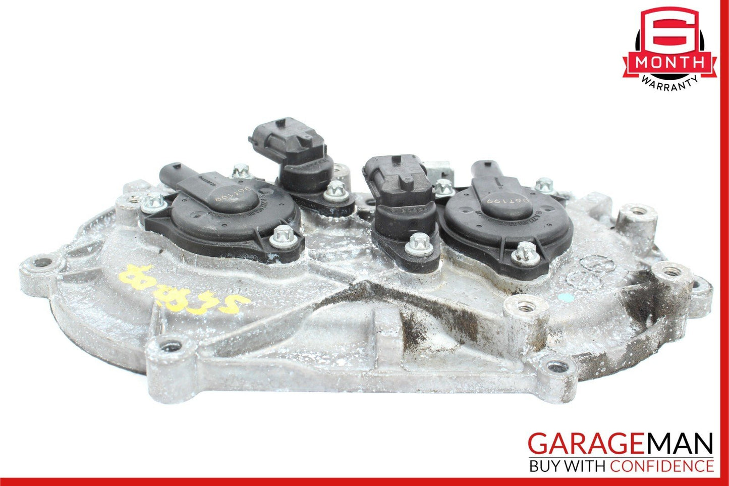 06-10 Mercedes S550 R350 C300 Front Left Engine Timing Chain Valve Cover Plate