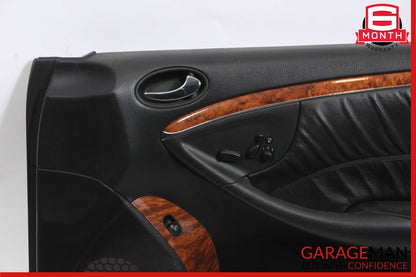 06-09 Mercedes W209 CLK350 Front Right Side Interior Door Panel Trim Assy Black