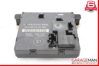 06-11 Mercedes W219 CLS500 CLS550 Rear Left Side Door Control Module Unit OEM