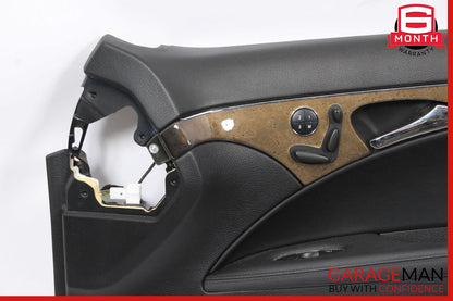 07-09 Mercedes W211 E350 Front Right Passenger Side Interior Door Panel OEM