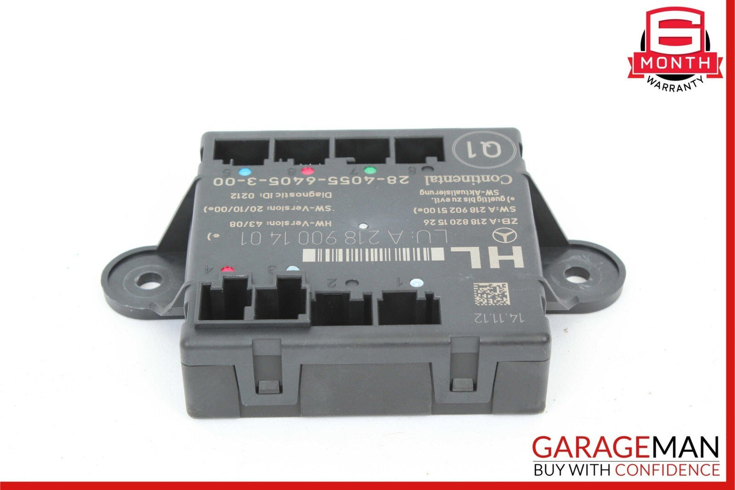 08-18 Mercedes W204 C250 CLS550 E400 Rear Left Side Door Control Module Unit