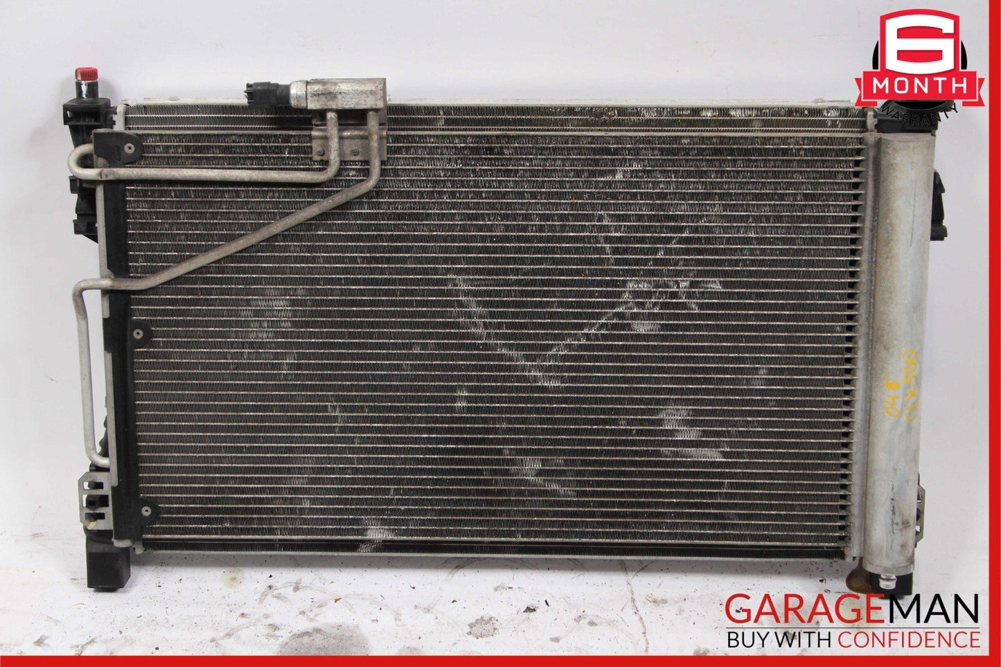 01-05 Mercedes W209 CLK500 C230 Engine Cooling Radiator AC A/C Condenser OEM