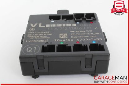 08-18 Mercedes W204 C250 CGI C300 Front Left Side Door Control Module Unit OEM