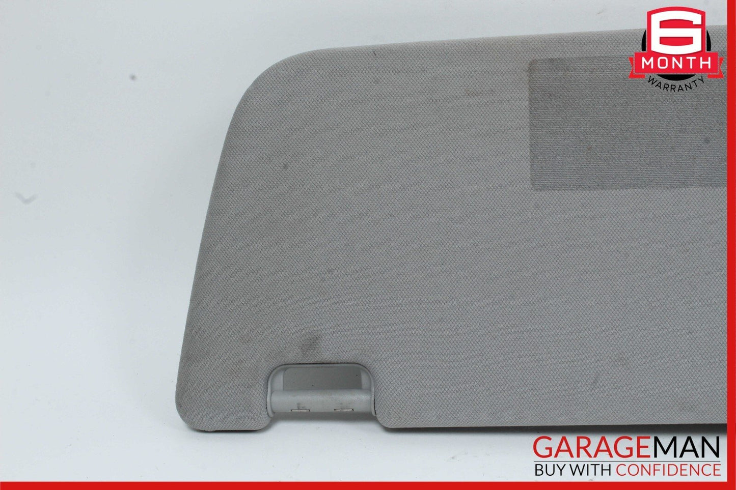 07-13 Mercedes W221 S550 Front Right Sun Visor Shade Sunvisor Grey Suede OEM