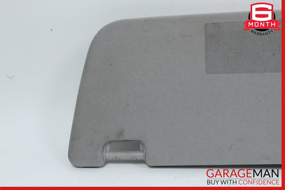 07-13 Mercedes W221 S550 Front Right Sun Visor Shade Sunvisor Grey Suede OEM