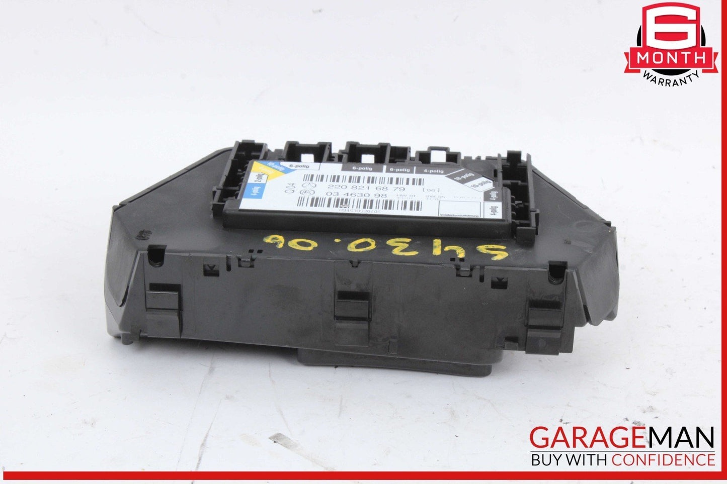 00-06 Mercedes W220 S430 Rear Right Passenger Side Seat Control Switch OEM