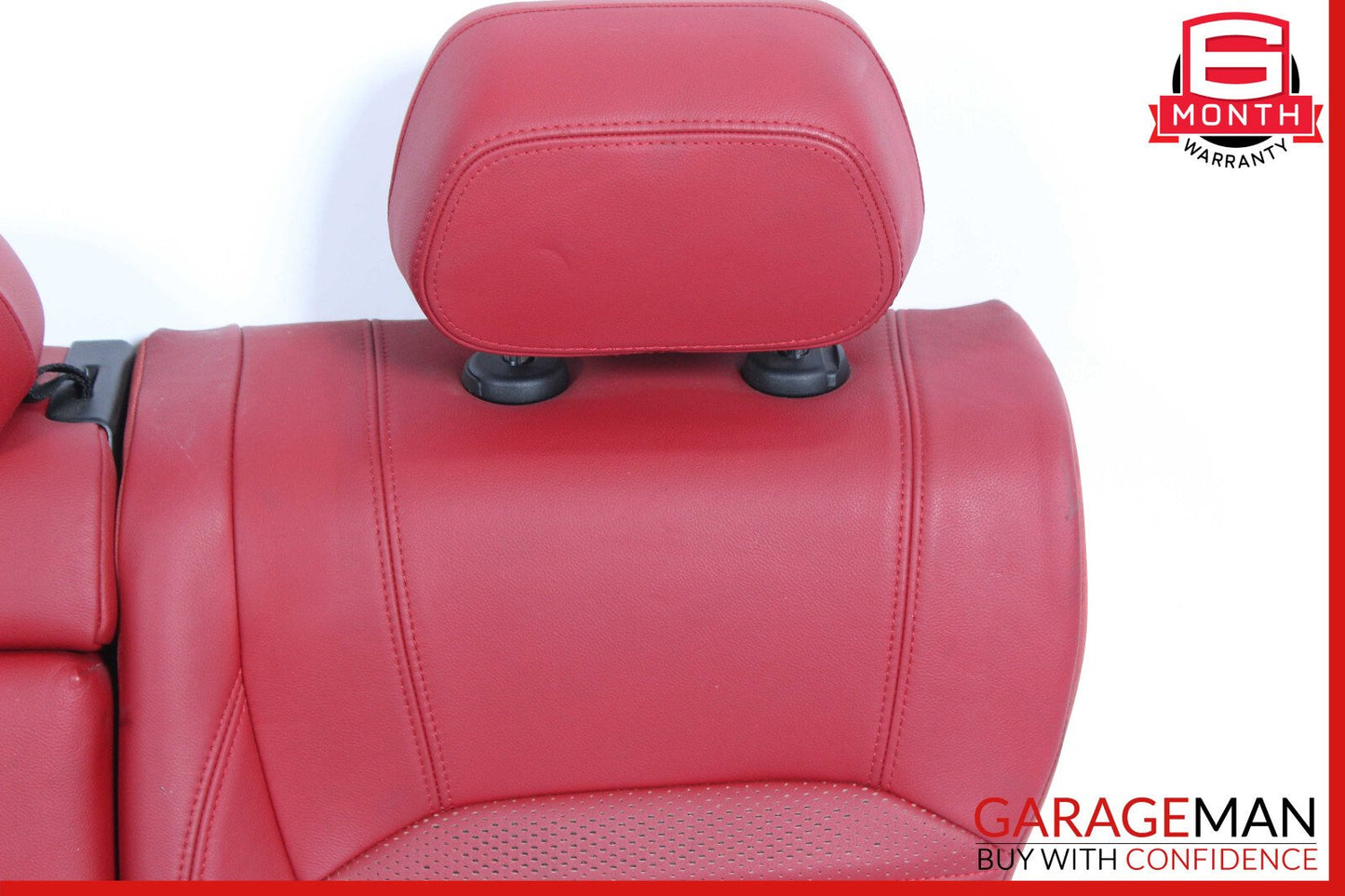 17-21 Alfa Romeo Giulia Rear Left Side Top Upper Seat Cushion Cover Assy Red OEM