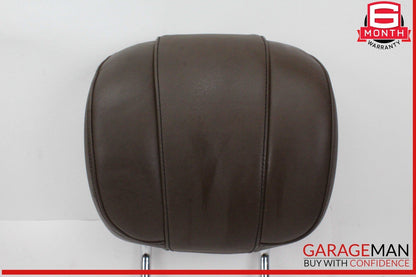 14-17 Mercedes W222 S550 Front Left and Right Side Head Rest Headrest Brown OEM