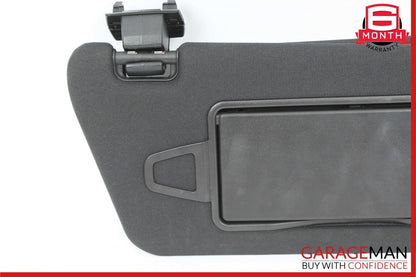 10-16 Mercedes W212 E350 Front Right Side Sun Visor Shade Sunvisor Black OEM
