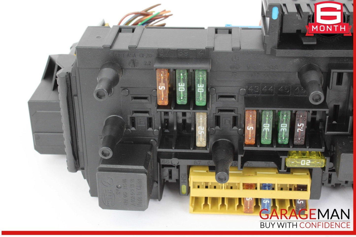 12-14 Mercedes W204 C250 C350 Rear Fuse Relay Box Module 2049060205 OEM