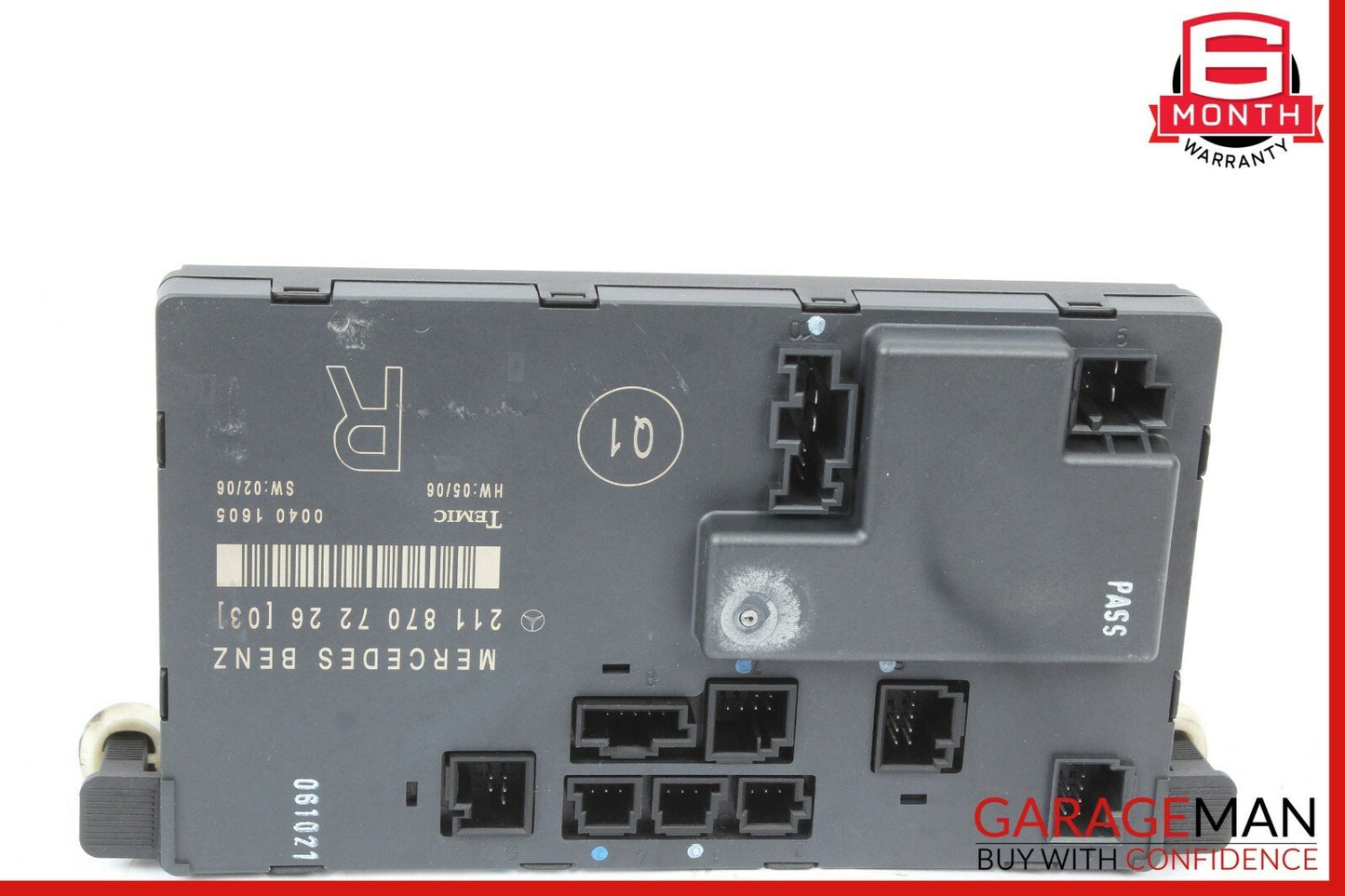 03-09 Mercedes W211 E320 E350 E500 Front Right Side Door Controller Module Unit