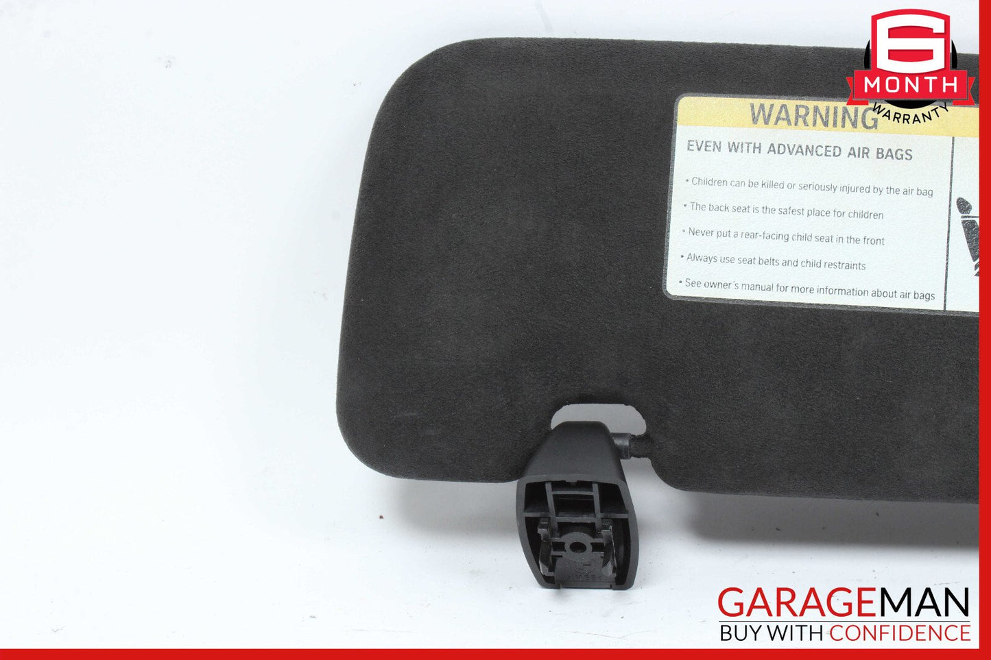 13-19 BMW 650i F06 Front Right Sunvisor Sun Visor OEM