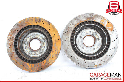 03-12 Mercedes R230 SL500 SL550 Front Left & Right Brake Rotors Disc Set of 2