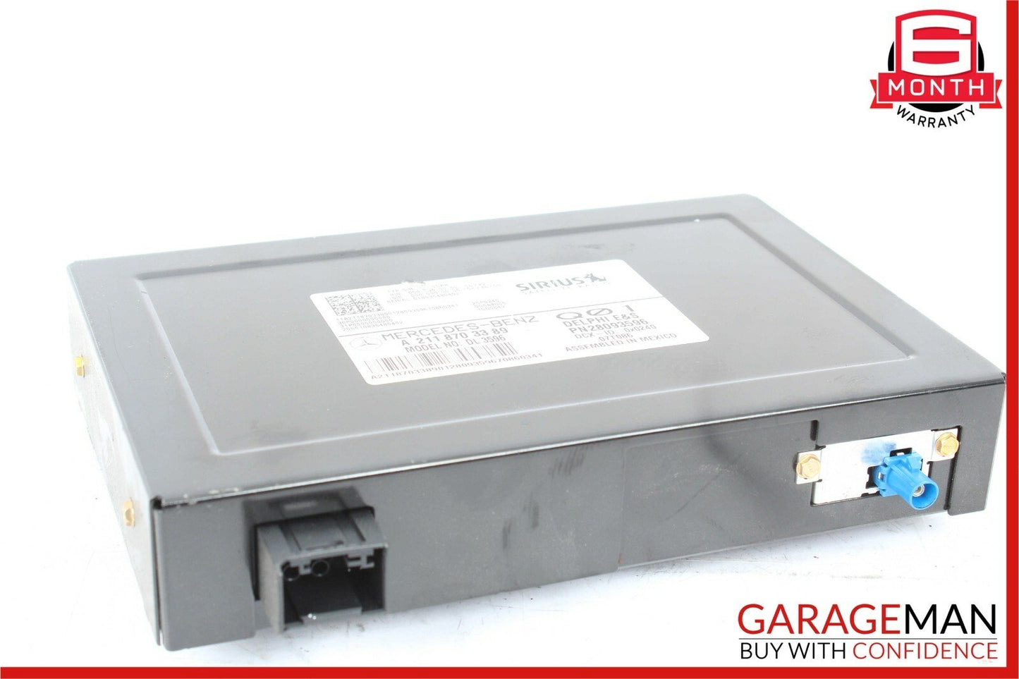 Mercedes W211 E350 GL450 ML350 R320 Sirius Satellite Radio Receiver Module OEM