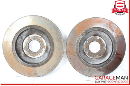 03-18 Bentley Continental GTC Rear Left & Right Side Brake Rotors Disc OEM