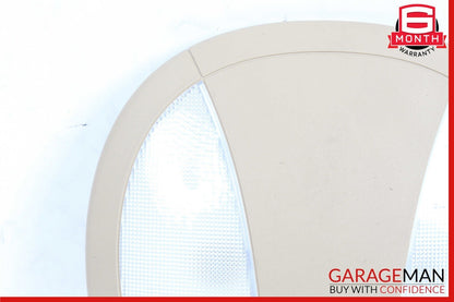 07-09 Mercedes W211 E550 E350 E63 AMG Rear Overhead Dome Light Reading Map Brown