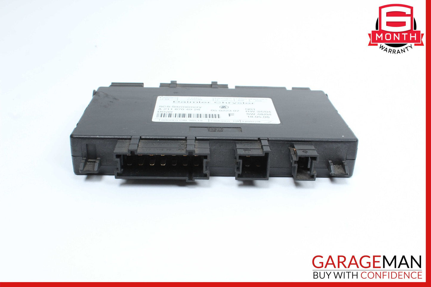03-12 Mercedes W219 CLS550 GL350 E350 Seat Control Module Left Side OEM