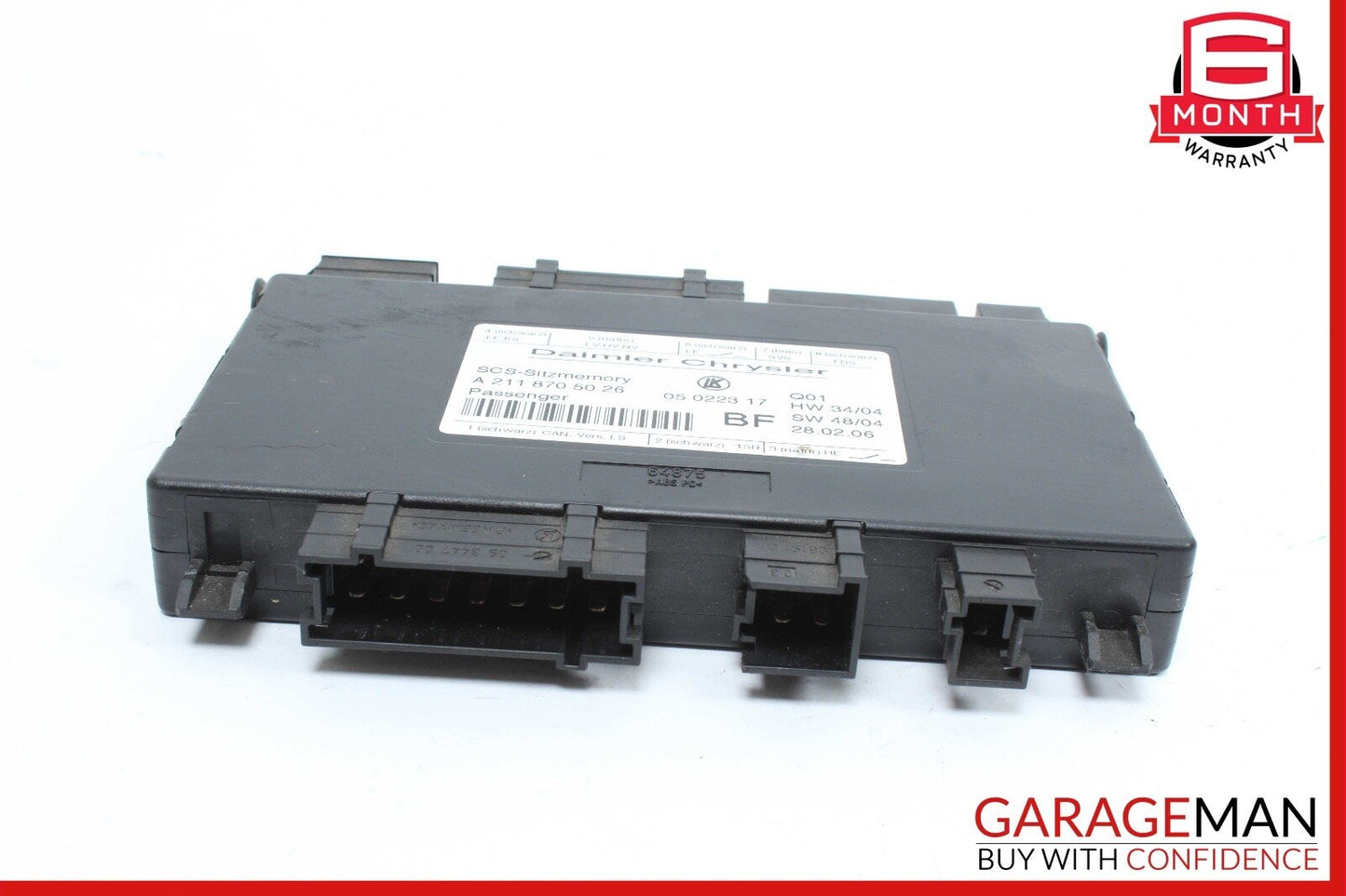 03-11 Mercedes W219 CLS500 Under Seat Control Module Front Right Side OEM