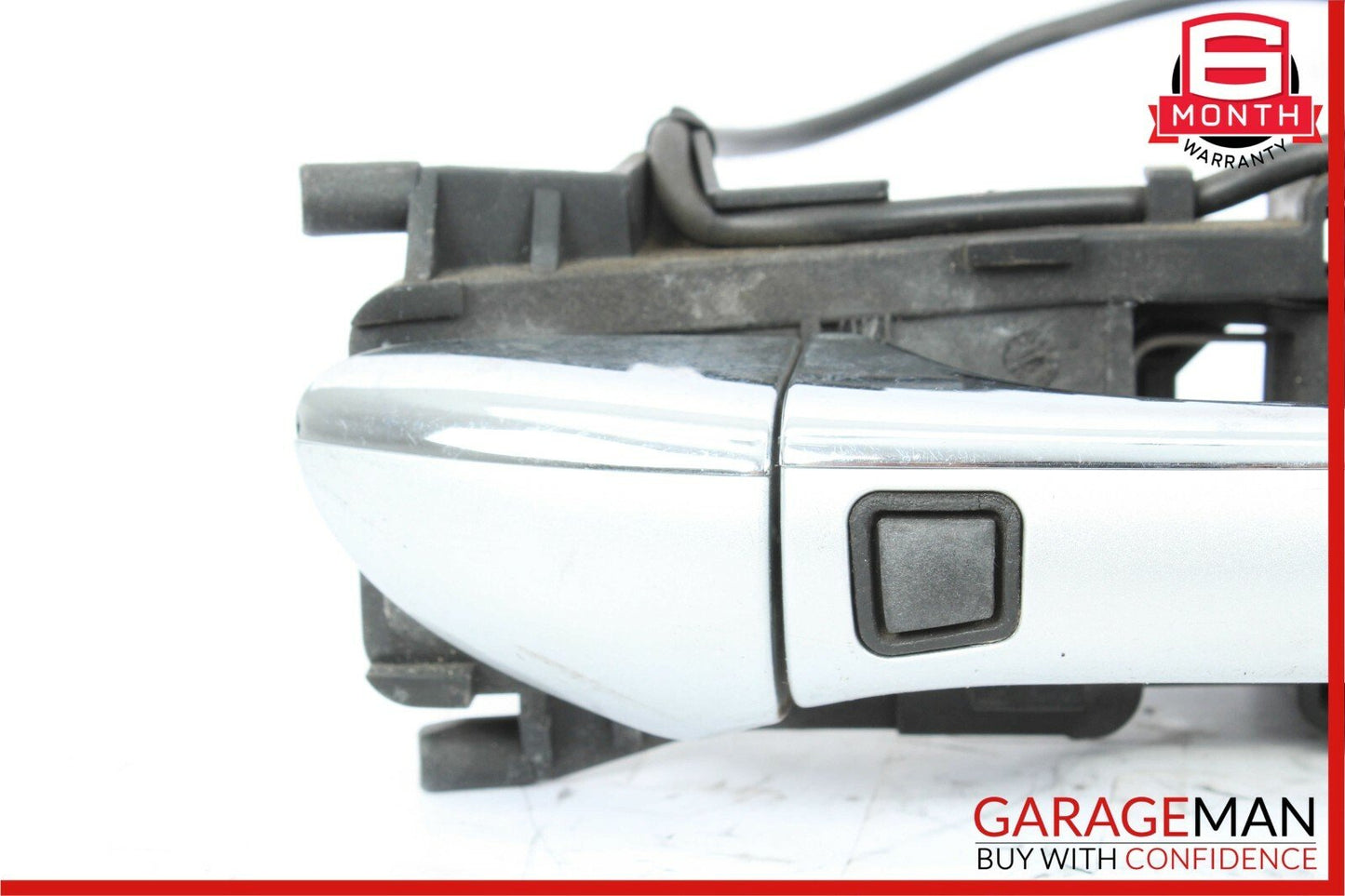 06-11 Mercedes CLS500 Front Right Side Exterior Door Handle Keyless Go Silver