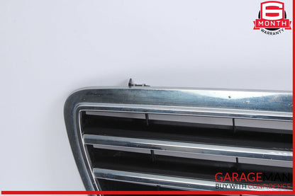 05-07 Mercedes W203 C230 Front Hood Radiator Grille Grill Trim Cover Chrome OEM