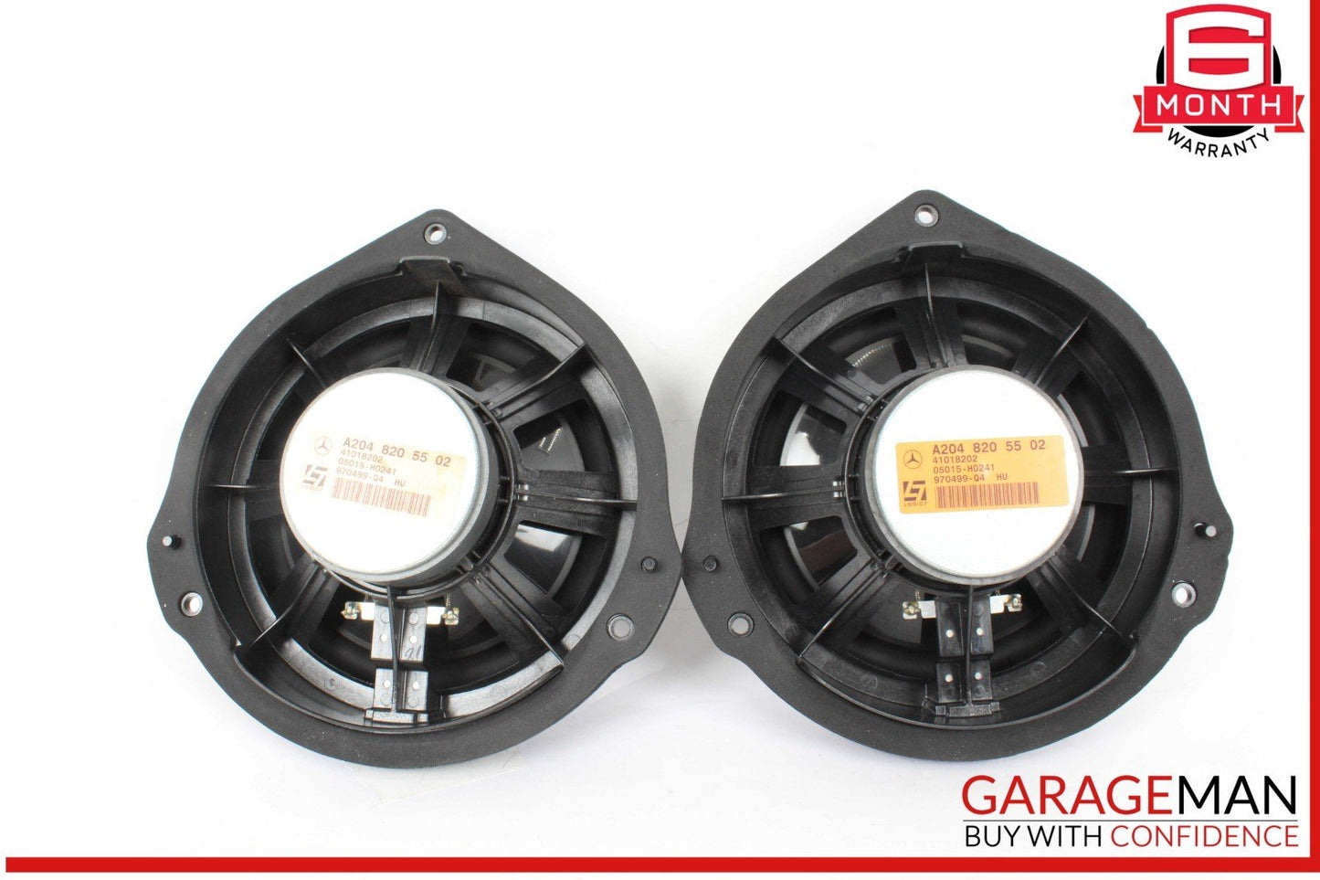 08-18 Mercedes W212 E350 Front Left and Right Side Door Audio Speaker OEM