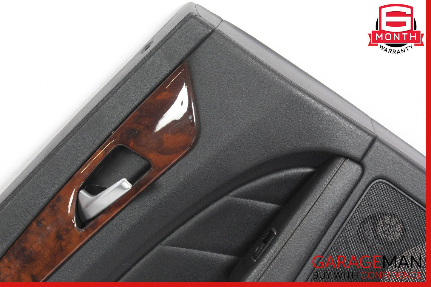 12-14 Mercedes W218 CLS550 Rear Left Side Interior Door Panel Cover Assy Black