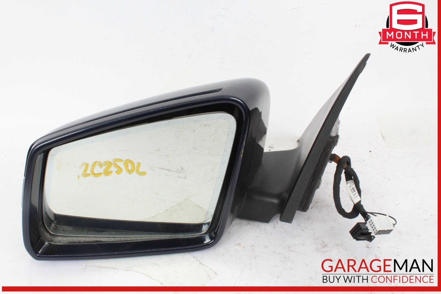 12-14 Mercedes W204 C250 C350 C63 AMG Front Left Side Door Rear View Mirror OEM