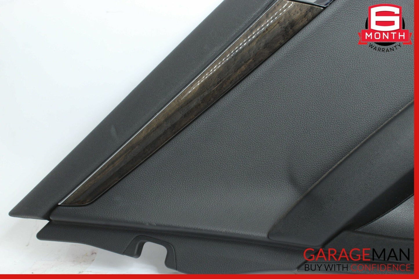 08-11 Mercedes W204 C350 Rear Left Driver Interior Door Panel Trim Black OEM