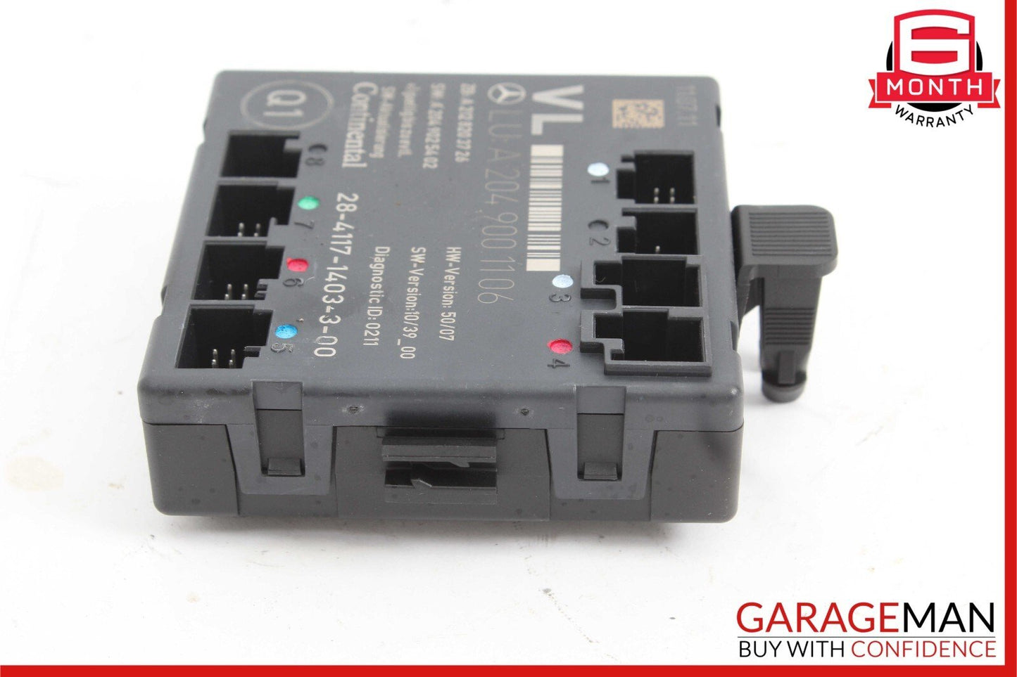 12-15 Mercedes W204 C250 C350 Coupe Front Left Side Door Control Module Unit OEM