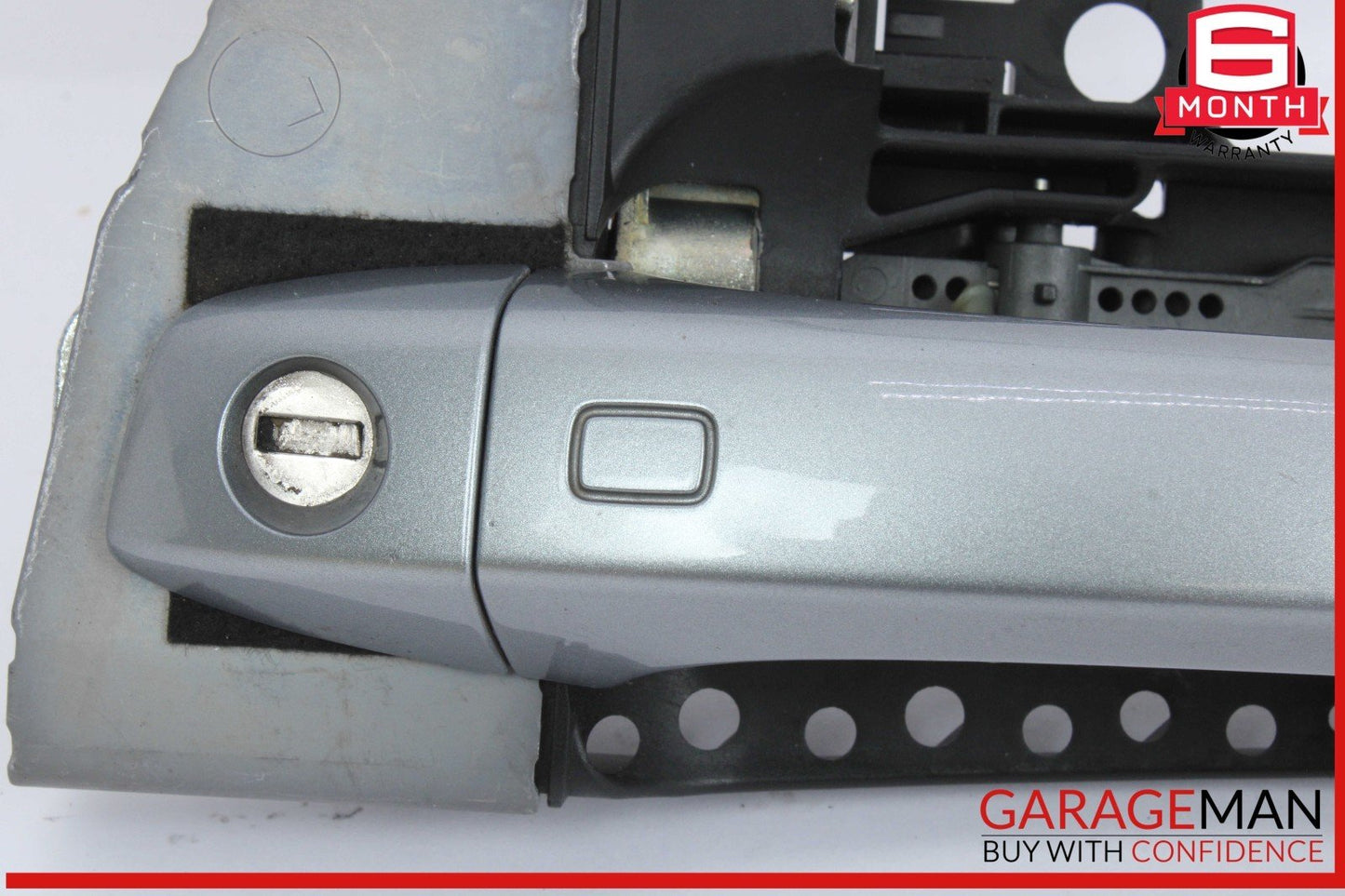 12-18 Audi A6 A7 Front Left Driver Side Exterior Door Handle Gray 4H1837885 OEM