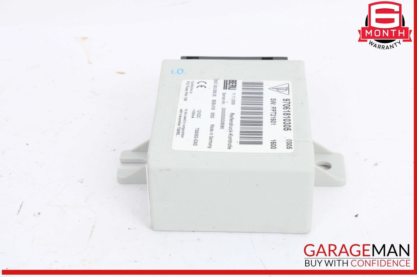 10-16 Porsche Panamera S 970 Tire Pressure Monitor TPMS Control Module Unit OEM