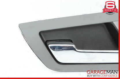 07-09 Mercedes W221 S550 S450 Front Left Side Interior Door Handle Black OEM