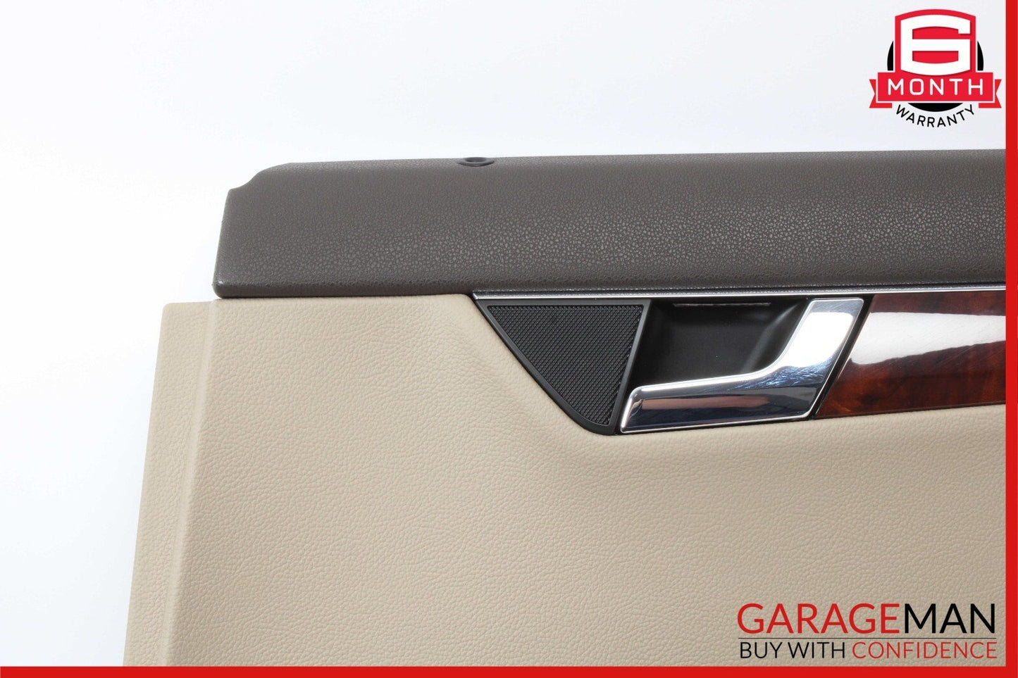 08-11 Mercedes W204 C300 Rear Right Passenger Side Interior Door Panel Beige OEM
