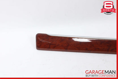 03-06 Mercedes W220 S430 S55 AMG Rear Left Driver Side Door Trim Bezel Wood OEM