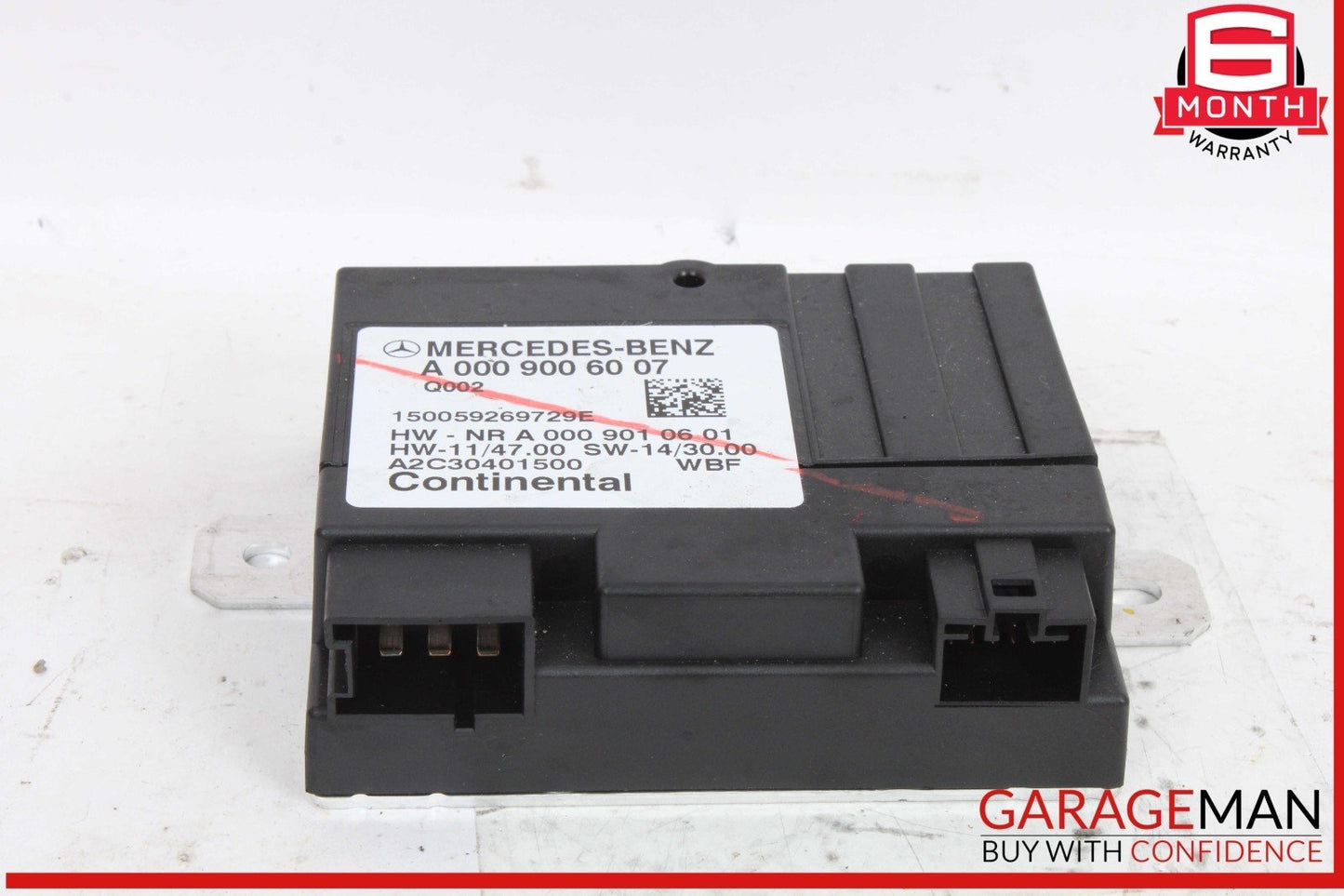 15-16 Mercedes W205 C300 4MATIC Fuel Pump Control Module Unit 0009006007 OEM