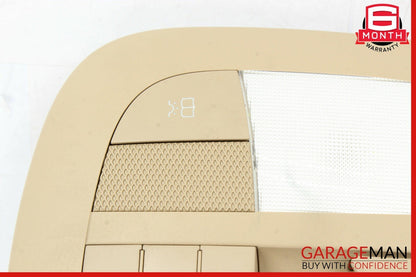 07-12 Mercedes W251 R320 ML350 Front Top Overhead Dome Light Map Lamp Brown