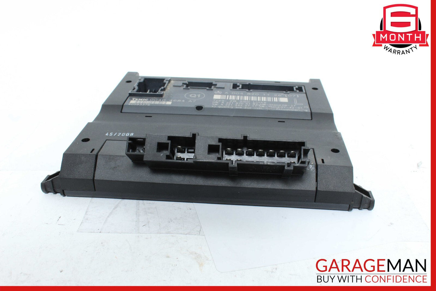 2007-2013 Mercedes-Benz S550 W221 Front Left Seat Control Module 2218707393 OEM