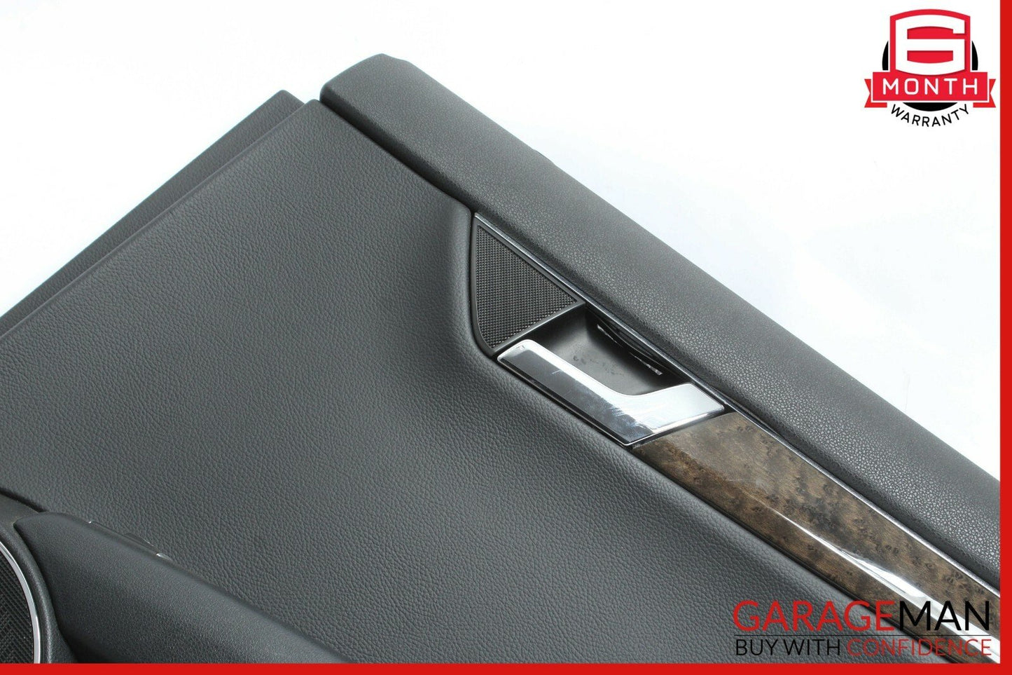 08-11 Mercedes W204 C350 Rear Right Passenger Interior Door Panel Trim Black OEM