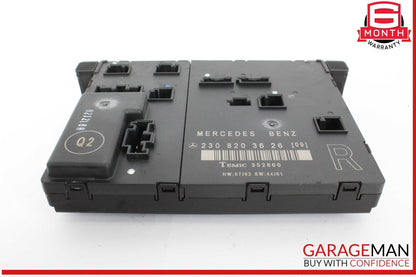 03-12 Mercedes R230 SL500 SL55 SL600 Front Right Side Door Control Module OEM
