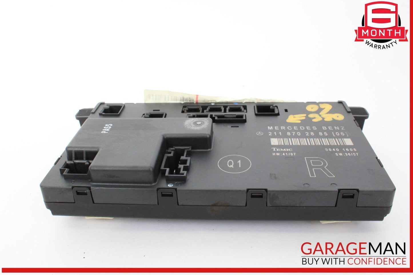 03-09 Mercedes W211 E350 E550 Front Right Passenger Side Door Control Module OEM