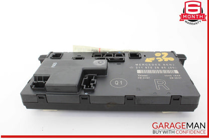 03-09 Mercedes W211 E350 E550 Front Right Passenger Side Door Control Module OEM