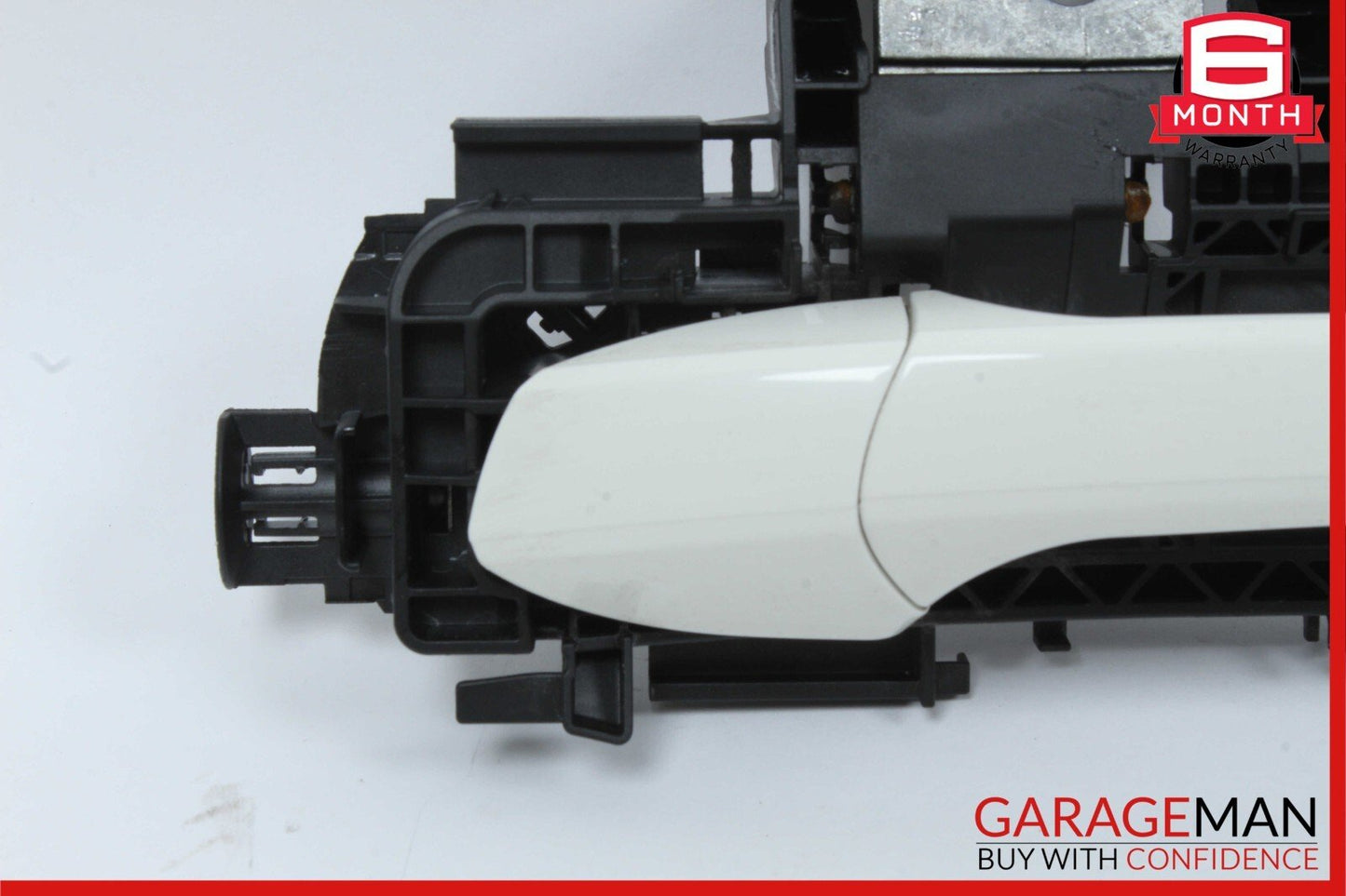 12-14 Mercedes W204 C300 Rear Driver Side Left Exterior Door Handle White OEM