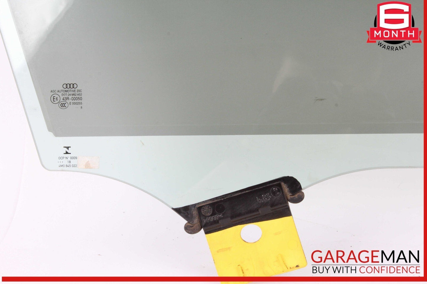 17-24 Audi Q7 Front Right Passenger Side Door Window Glass 4M0845022 OEM