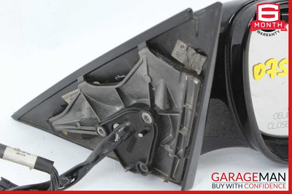 07-09 Mercedes W221 S550 S600 Right Side Mirror Door Rear View Black OEM