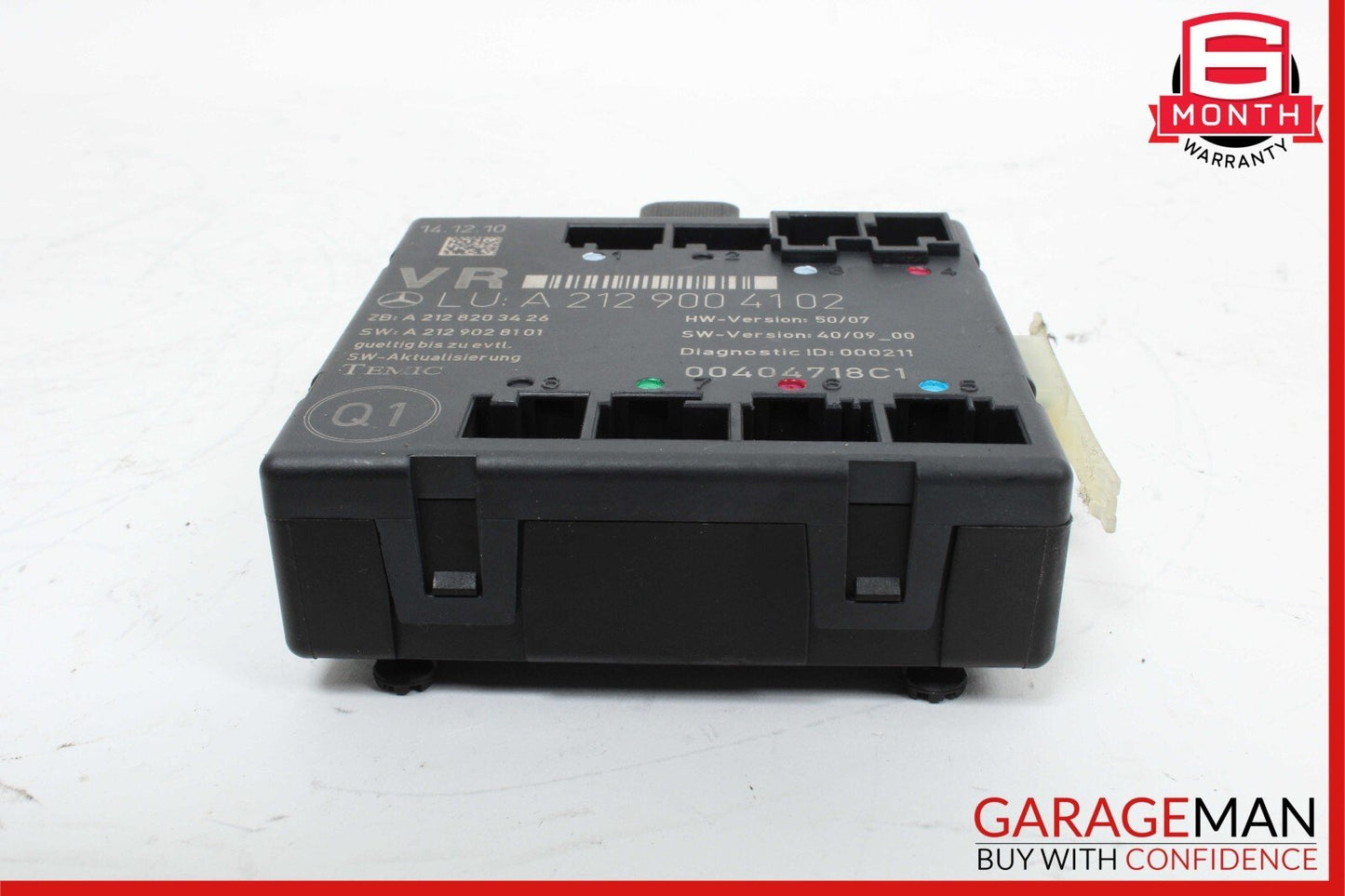 08-18 Mercedes W204 C300 C250 C350 Front Right Side Door Control Module Unit OEM