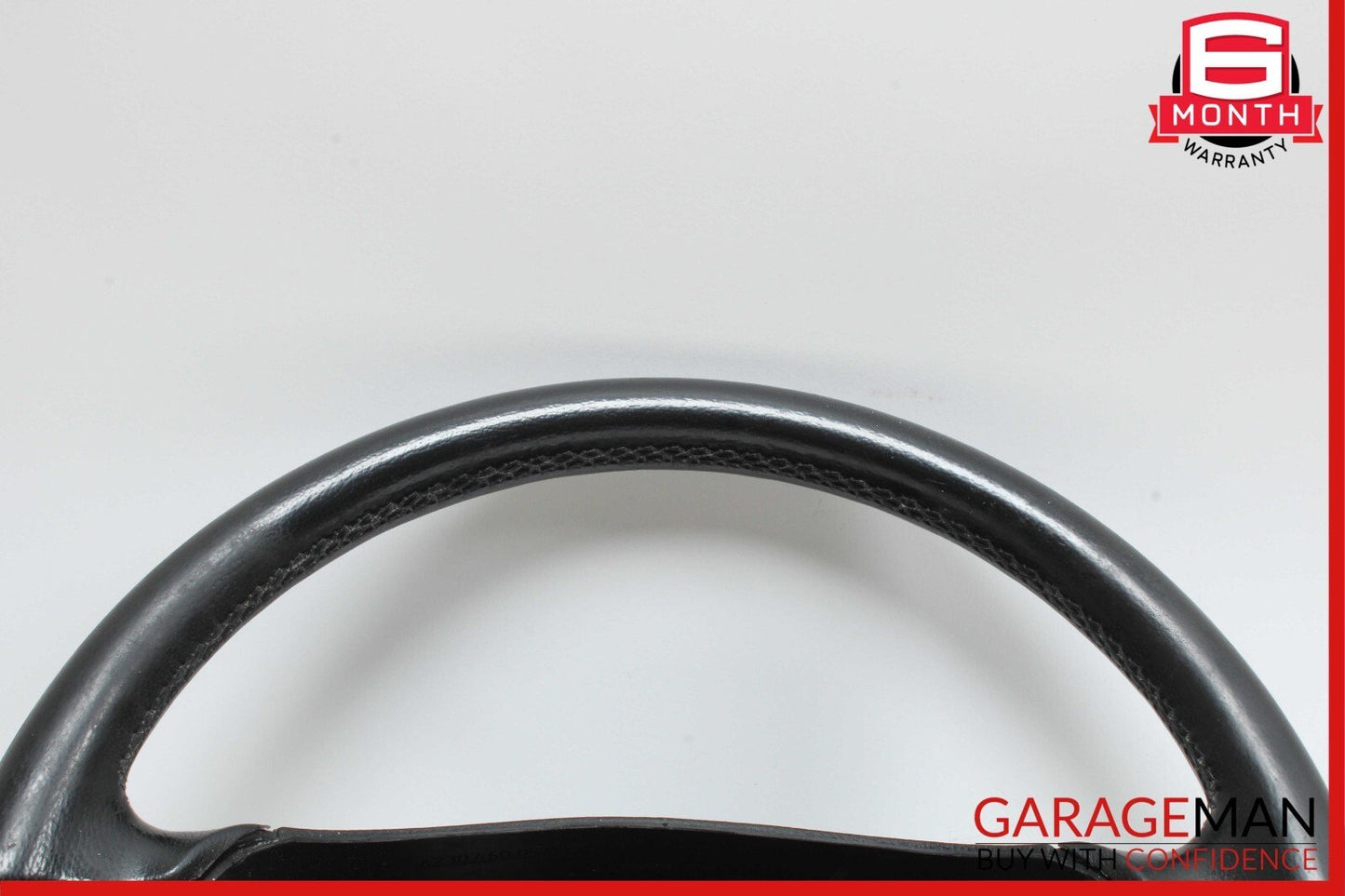 03-09 Mercedes W209 CLK320 SL500 Driver 4 Spoke Steering Wheel Leather Black OEM