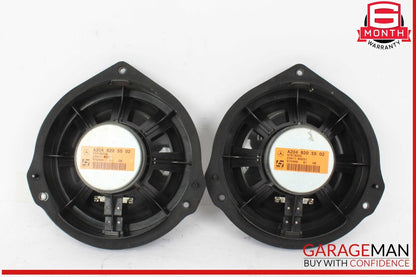08-18 Mercedes W204 C250 Front Left & Right Door Audio Speaker Set of 2 Pc OEM