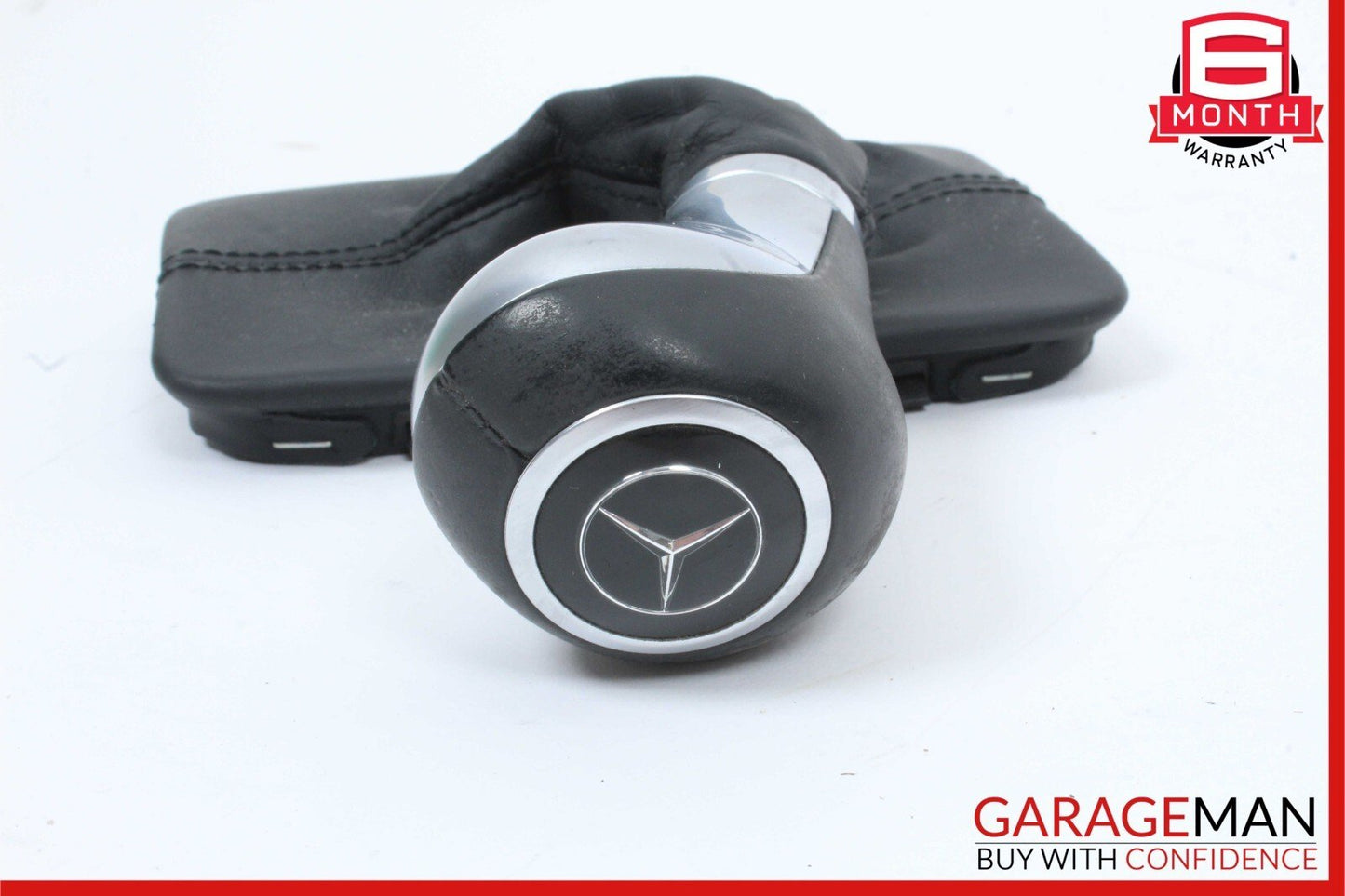 08-15 Mercedes W204 C250 Center Console Gear Shift Shifter Knob Trim Cover Black